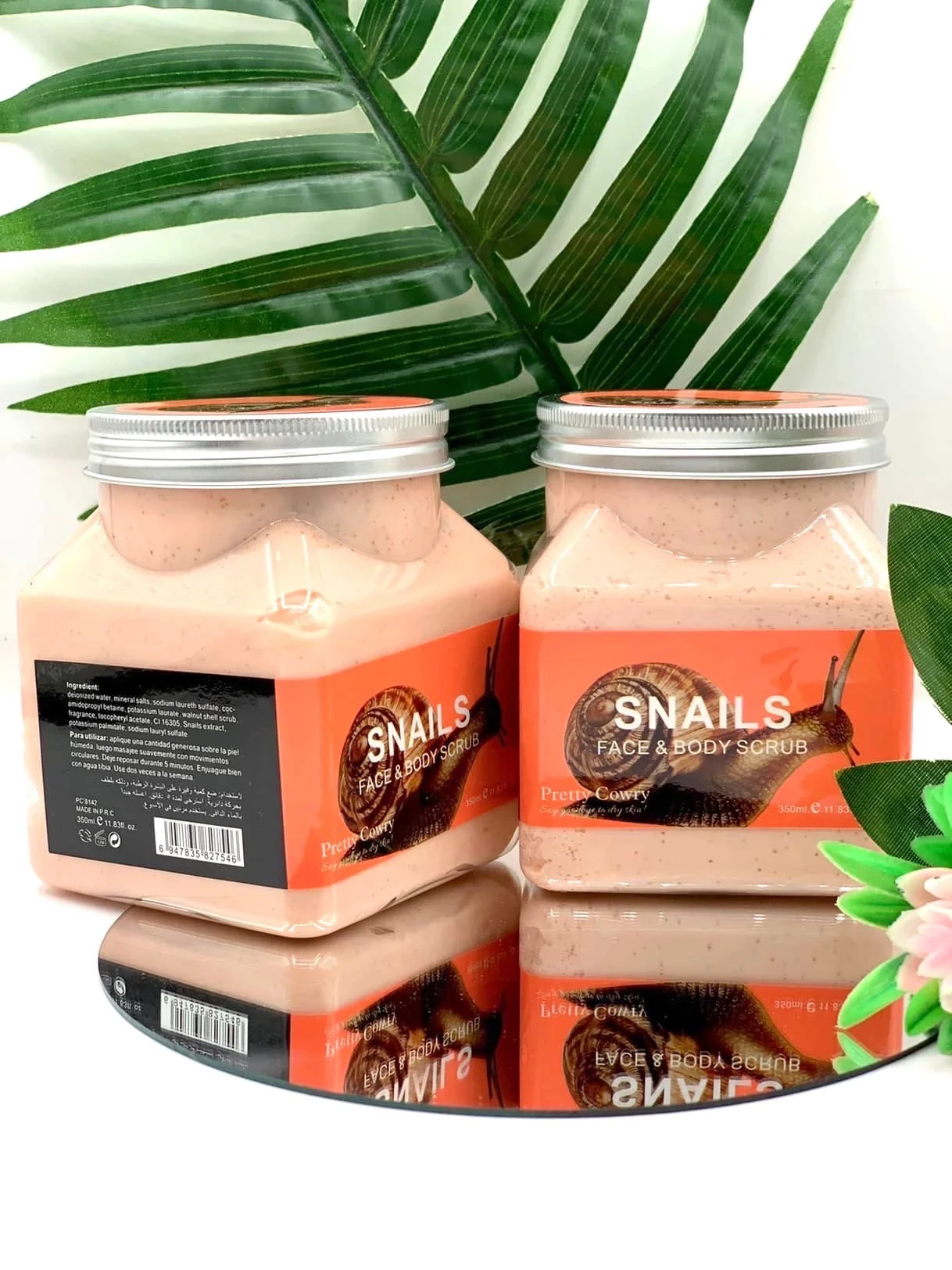 Скраб для тела в баночке Face and Body scrub, 350 мл