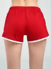 Багровый спортивные шорты, женские