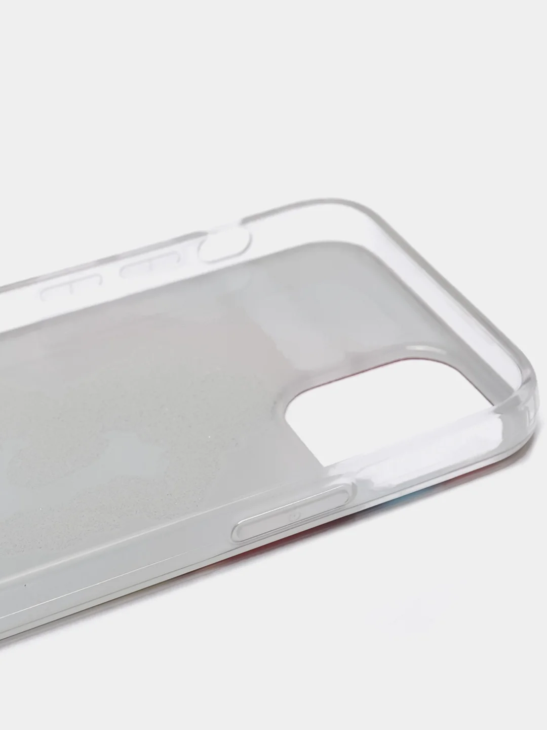 Красный чехол iPhone 12 / 12 Pro (6.1), 12 mini (5.4) силиконовый с мраморным рисунком