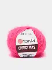 Тёмно-розовый пряжа YarnArt "Christmas", Полиамид, 50 г, 142 м