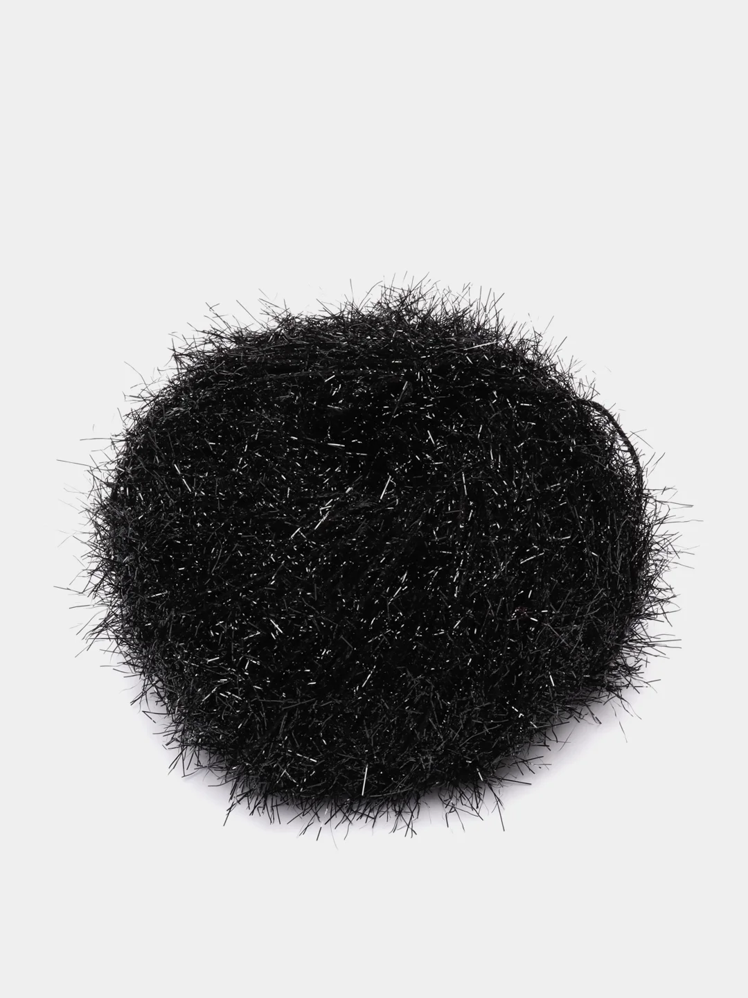 Черный пряжа YarnArt "Christmas", Полиамид, 50 г, 142 м
