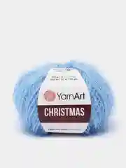 Голубой пряжа YarnArt "Christmas", Полиамид, 50 г, 142 м