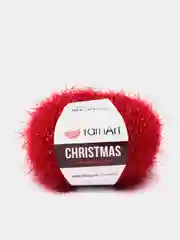 Красный пряжа YarnArt "Christmas", Полиамид, 50 г, 142 м