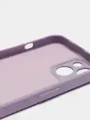 Лавандовый чехол iPhone 13 Pro Max, силиконовый на айфон про макс