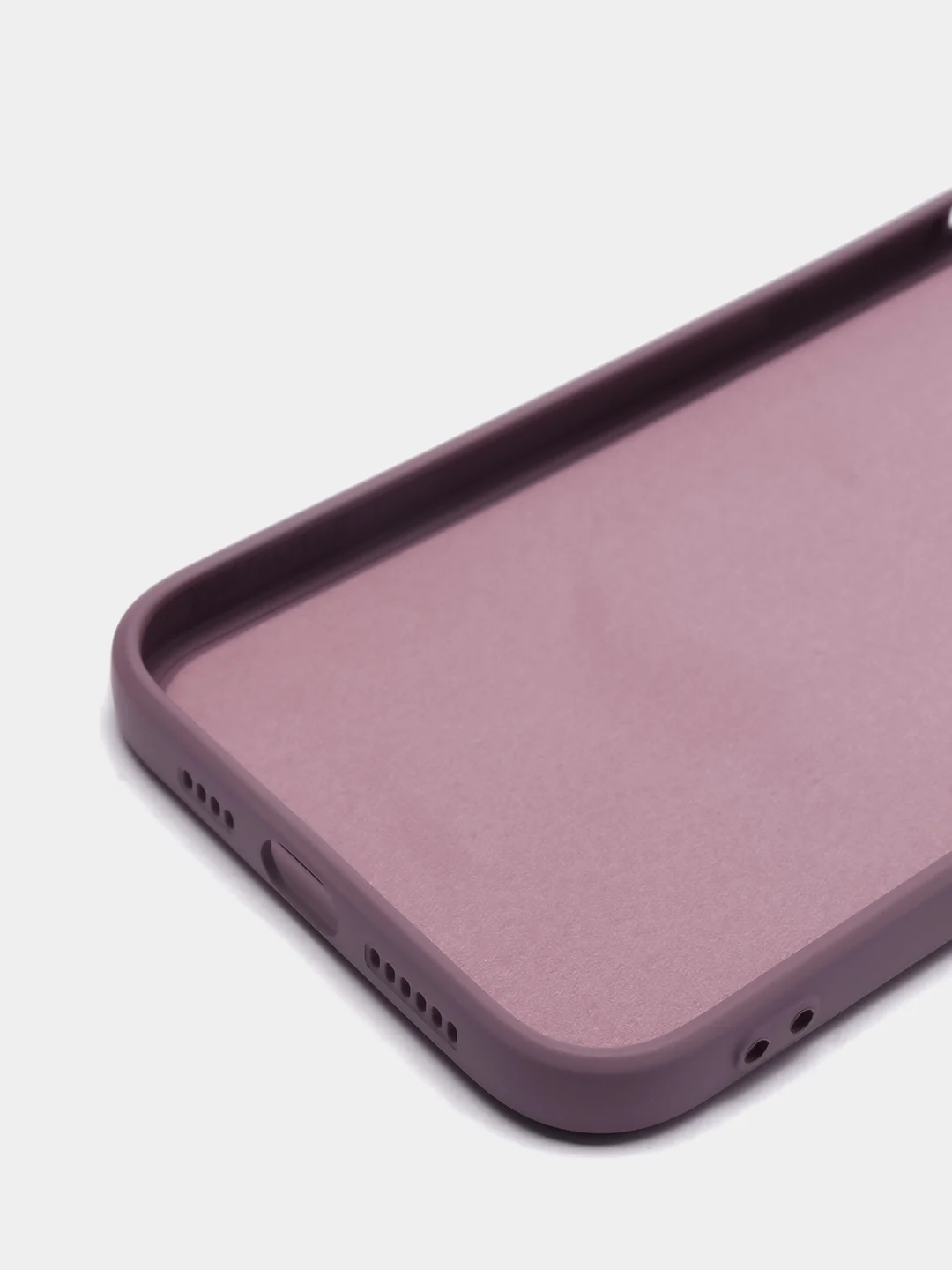 Пурпурный чехол на iPhone 11, 13, 12, XR, Pro, Max, Mini, бархатный