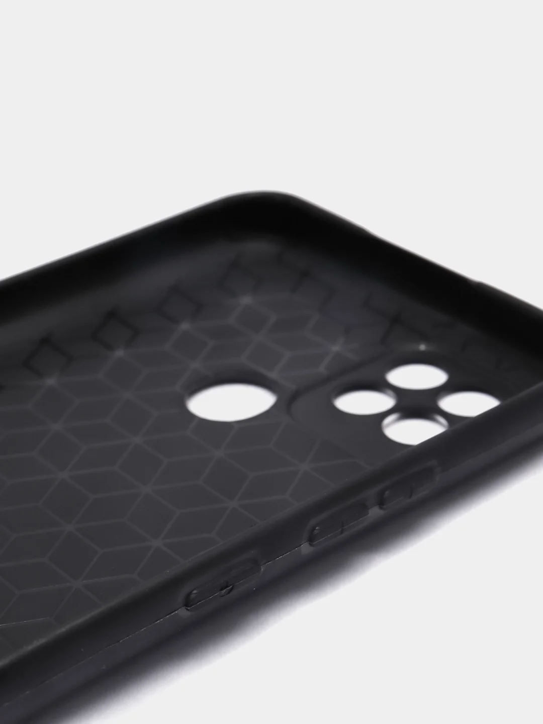 Темно-синий чехол Realme C21 реалми С21 силиконовый под кожу