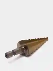 Сверло ступенчатое Тундра, HSS, TiN, шестигранный хвостовик, 4 - 20 мм