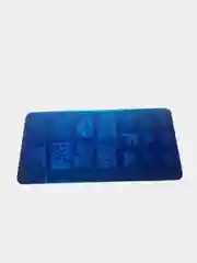 Угольный пластина для стемпинга №2