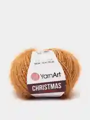 Коричневый пряжа YarnArt "Christmas", Полиамид, 50 г, 142 м
