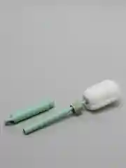 Зеленый ершик кухонный для посуды, выдвижной