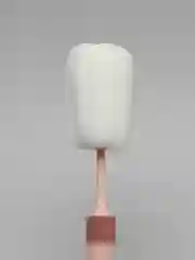 Розовый ершик кухонный для посуды, выдвижной