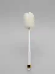 Белый ершик - губка для посуды