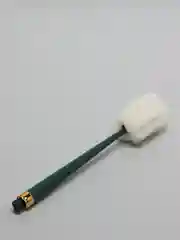 Зеленый ершик - губка для посуды