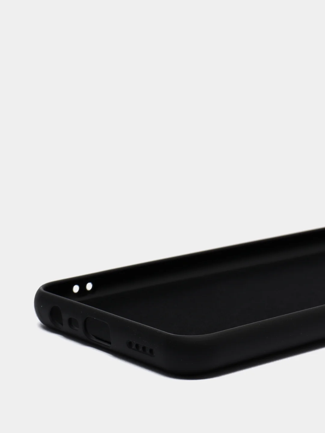 Красный чехол для Realme C17 силиконовый с soft touch покрытием