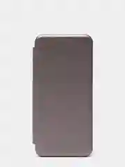 Серебряный чехол книжка Honor 50, Huawei Nova 9 с функцией подставки