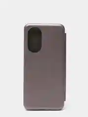 Серебряный чехол книжка Honor 50, Huawei Nova 9 с функцией подставки