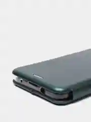 Зеленый чехол книжка Honor 50 Lite, Huawei Nova 8i с функцией подставки
