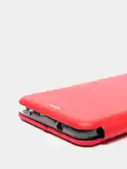 Красный чехол книжка Honor 50 Lite, Huawei Nova 8i с функцией подставки