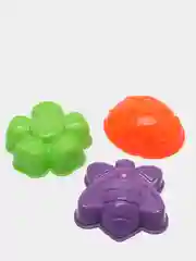 Вишнёвый песочный набор, формочки для песка