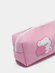 Розовый школьный пенал "Sweet" для канцелярии