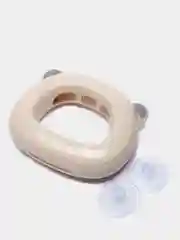 Бежевый держатель зубных щеток