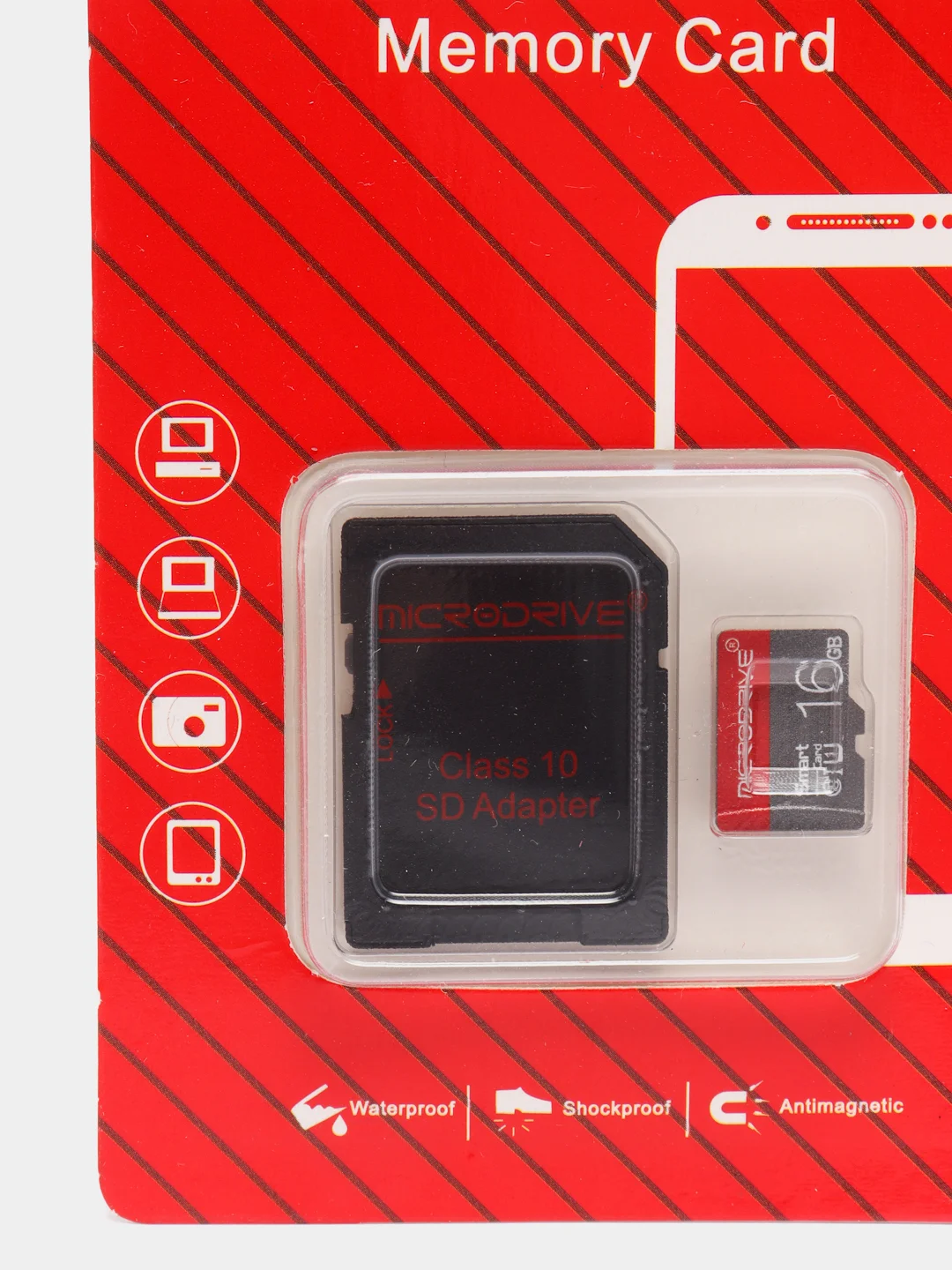 Карта памяти MicroDrive, флешка microSD