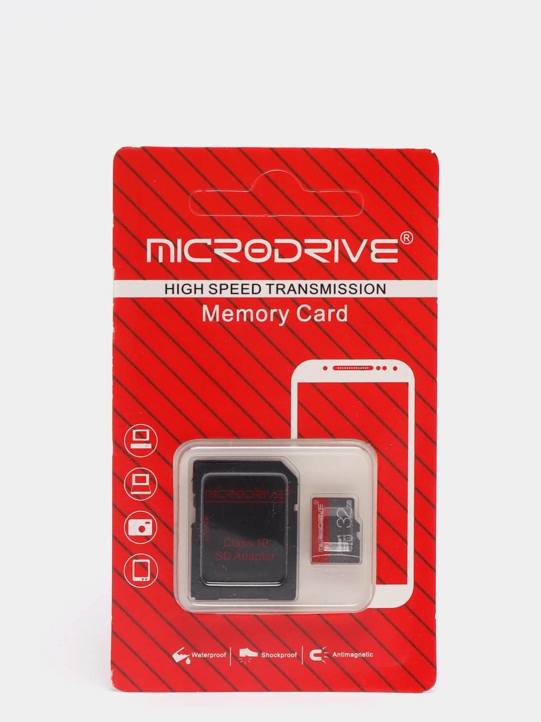 Карта памяти MicroDrive, флешка microSD