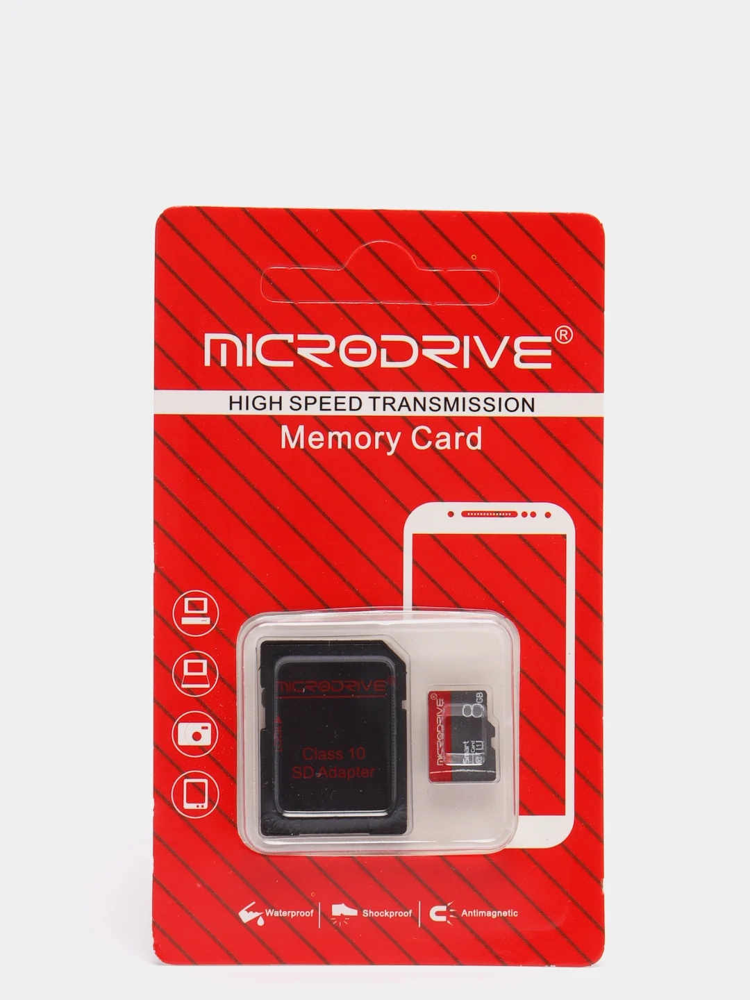 Карта памяти MicroDrive, флешка microSD