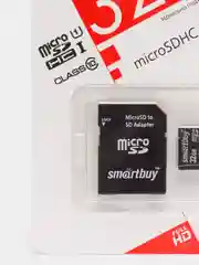 Карта памяти, карта памяти для телефона, 32 гб, microSD 32 gb, 10 класс, с адаптером
