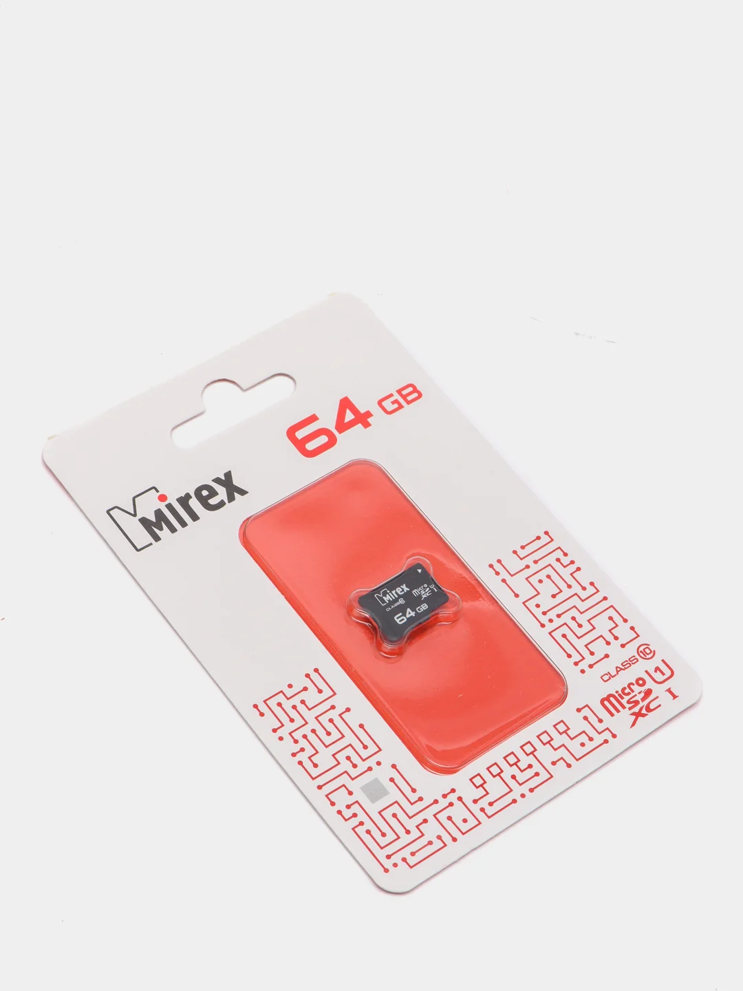 Карта памяти micro SDXC MIREX, 64GB, UHS-I, class 10