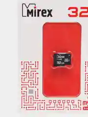 Карта памяти micro SDHC MIREX, 32GB, UHS-I, class 10