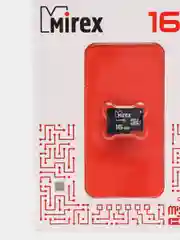 Карта памяти micro SDHC MIREX 16GB, UHS-I, class 10
