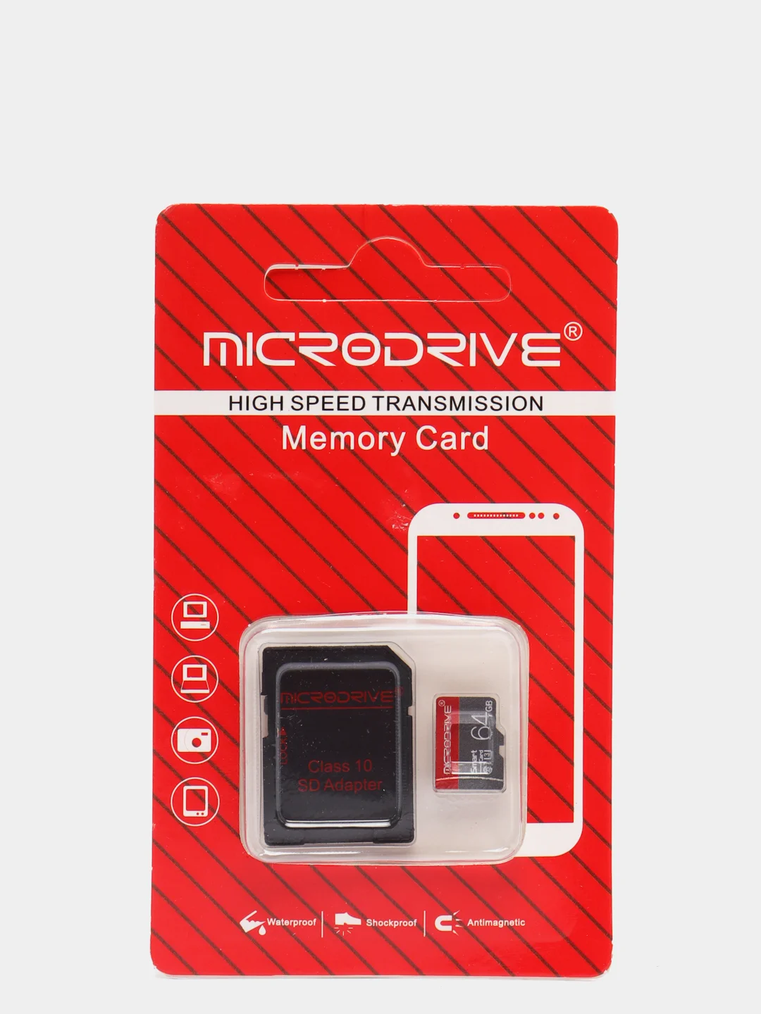 Карта памяти MicroDrive, флешка microSD