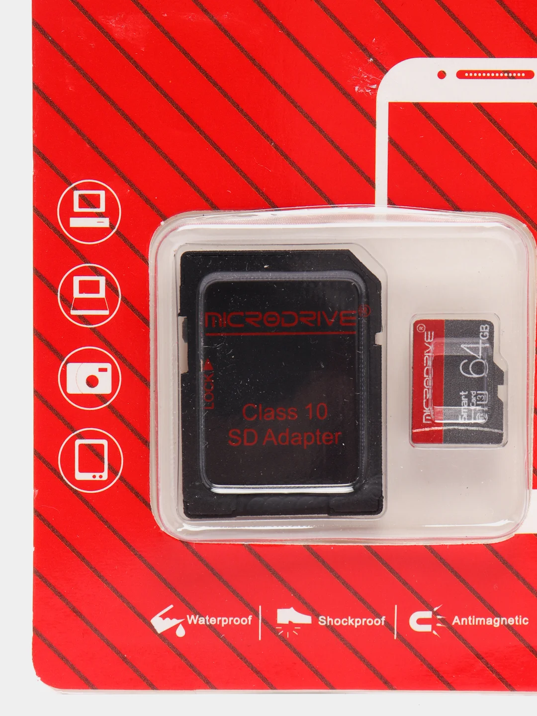 Карта памяти MicroDrive, флешка microSD