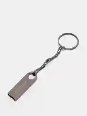 Черный металлическая флешка USB