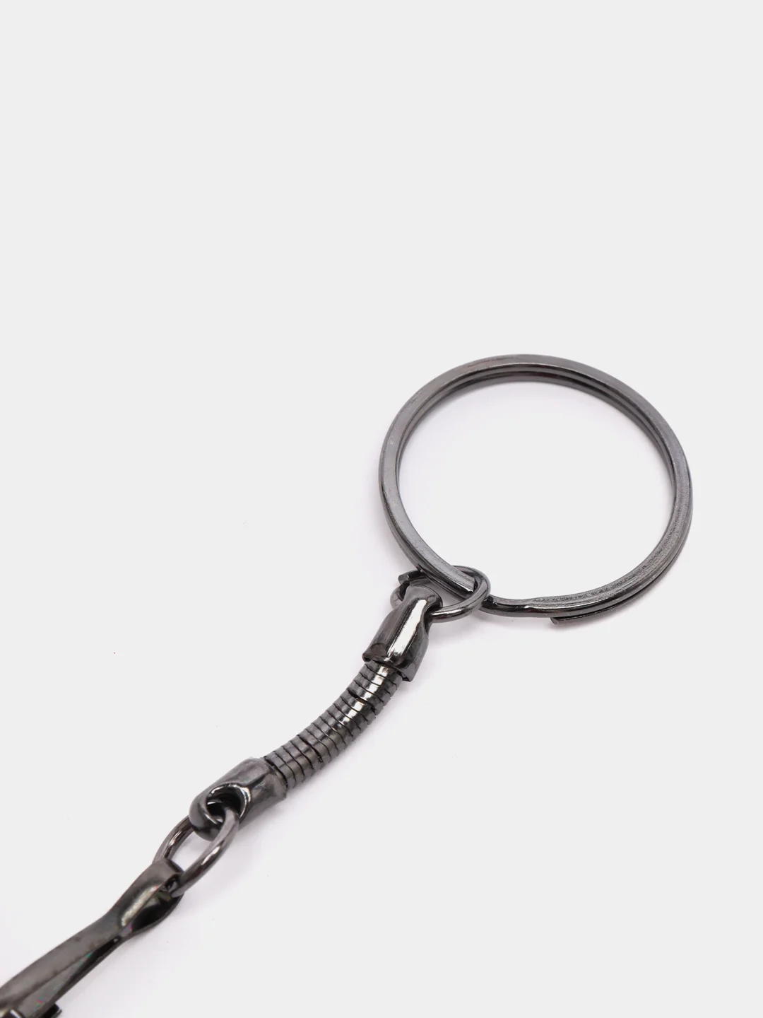 Черный металлическая флешка USB