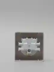 Розетка с заземляющими контактами Electric, белая, 250В, 16А, IP20, открытая установка