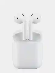 Белый беспроводные наушники, с зарядным футляром, Bluetooth