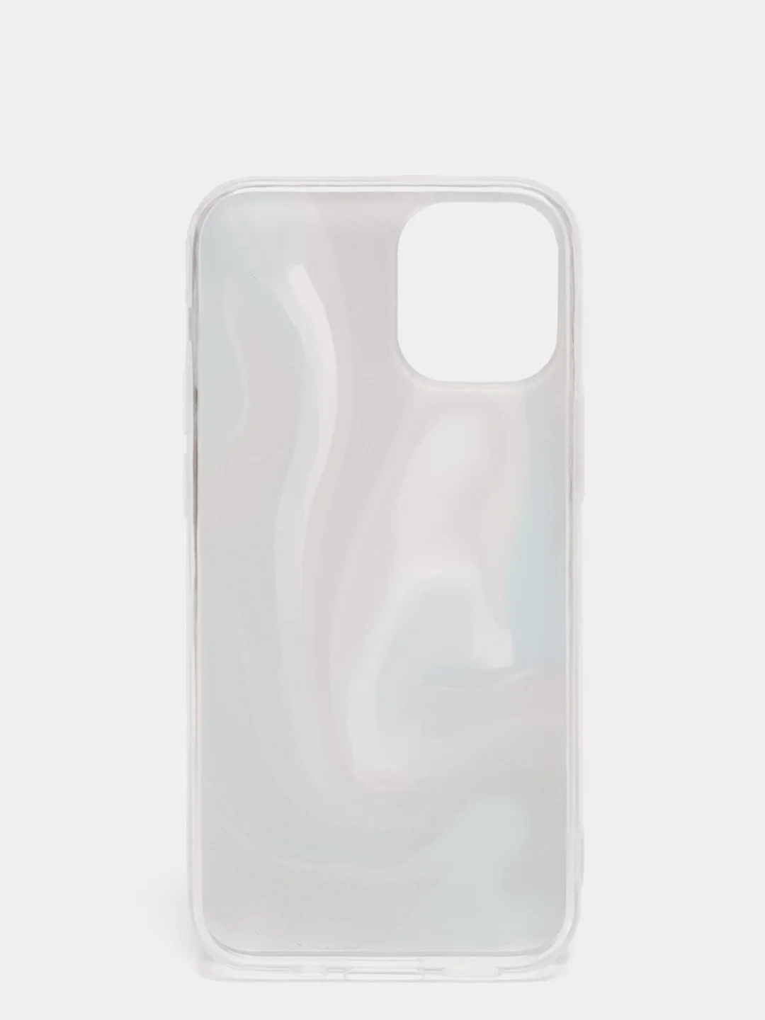 Индиго чехол iPhone 12 / 12 Pro (6.1), 12 mini (5.4) силиконовый с мраморным рисунком