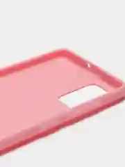Розовый чехол Samsung Galaxy A71, силиконовый