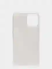 Коралловый меланж чехол iPhone 12 / 12 Pro (6.1), 12 mini (5.4) силиконовый с мраморным рисунком
