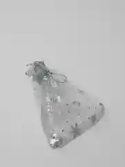 Мешок новогодний "Снежинки " , 10*12см