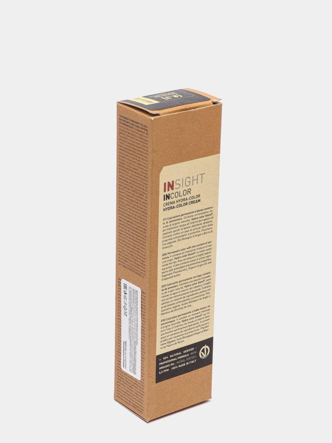 Перманентный краситель золотистый светлый блондин 8.3 Insight Golden Light Blond, 100 мл