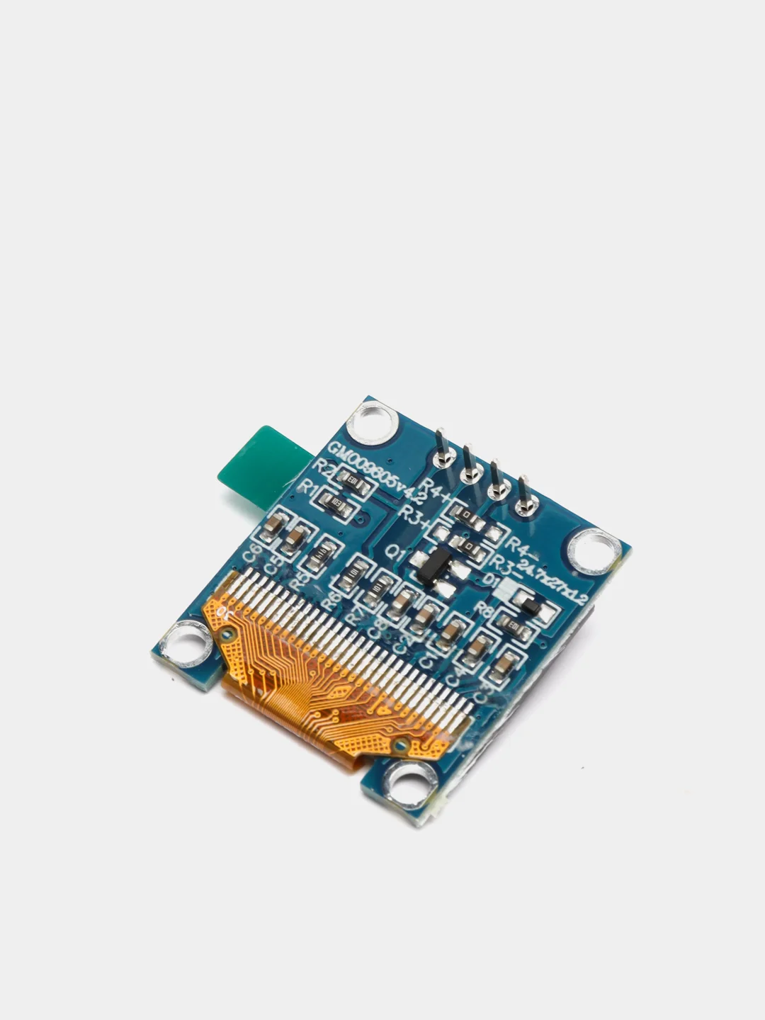 Дисплей OLED 0.96" 128*64 12864 4 контакта синие и желтые символы IIC/I2C