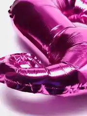 Фуксия воздушные фольгированные шары