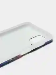 Индиго чехол для Samsung Galaxy A12, M12, гранит цветной