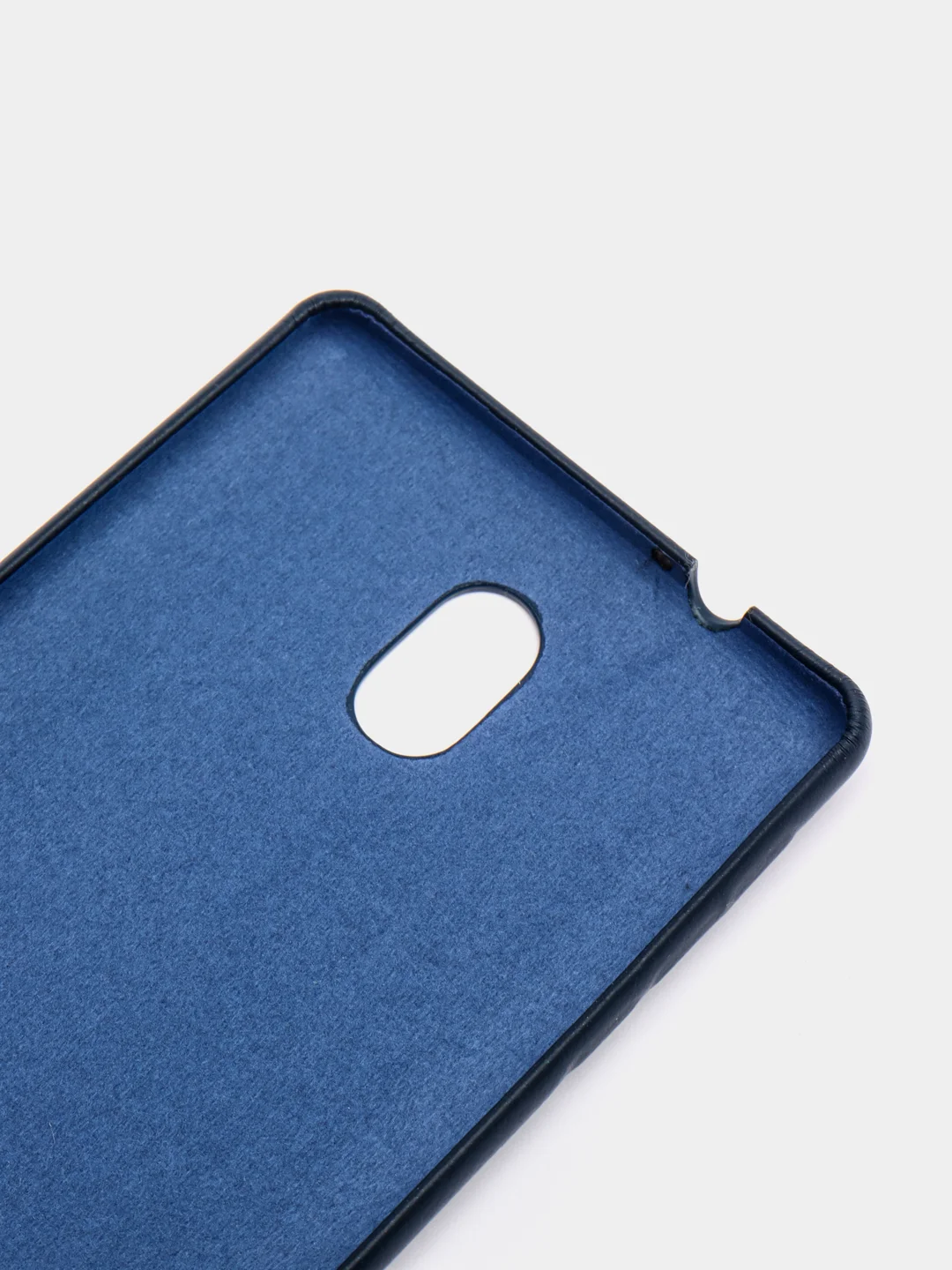 Синий чехол накладка для Nokia 3