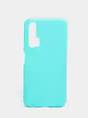 Бирюзовый чехол Huawei Honor 20 Pro (Хуавей Хонор 20 Про) силиконовый цветной