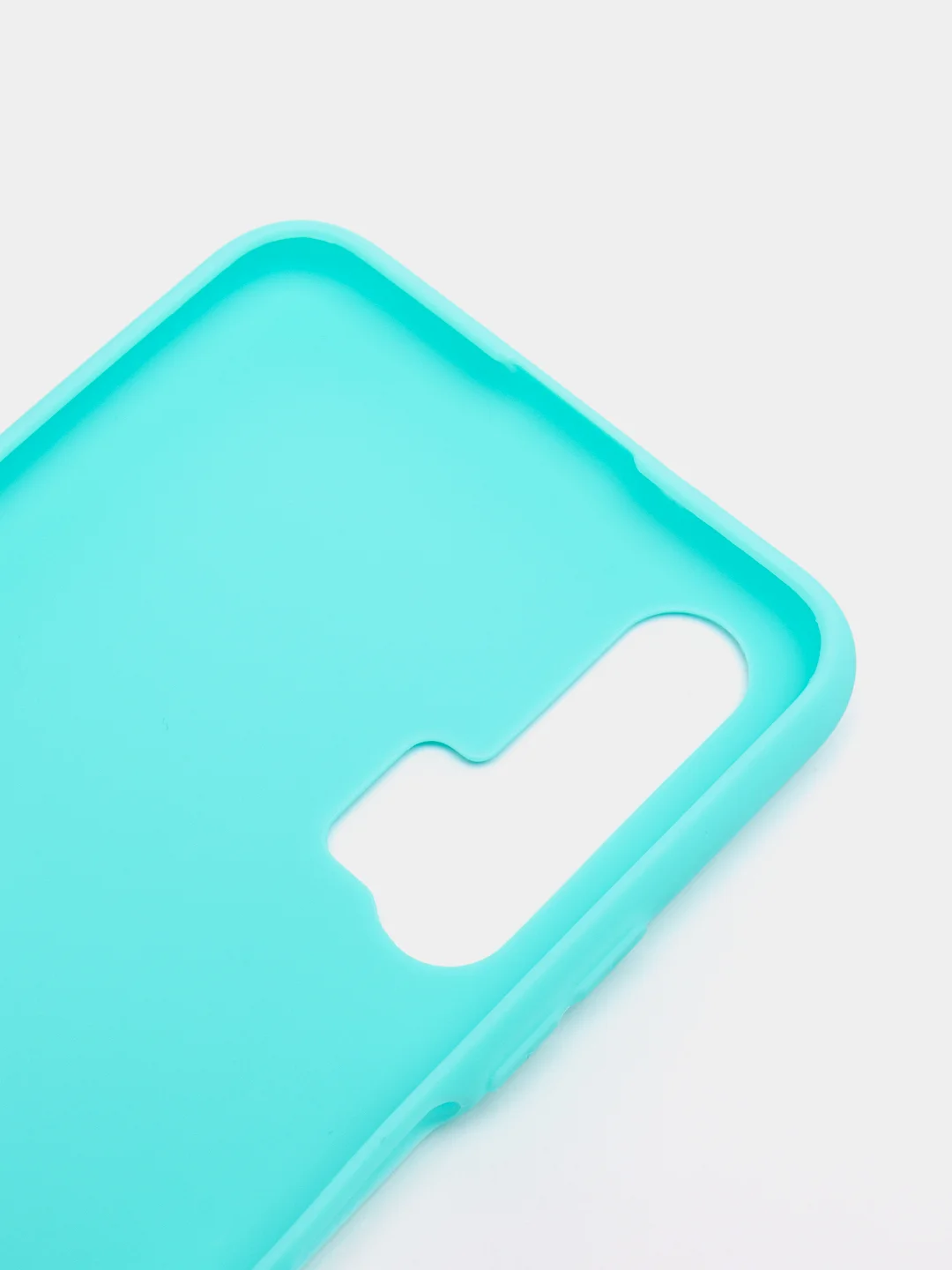Бирюзовый чехол Huawei Honor 20 Pro (Хуавей Хонор 20 Про) силиконовый цветной