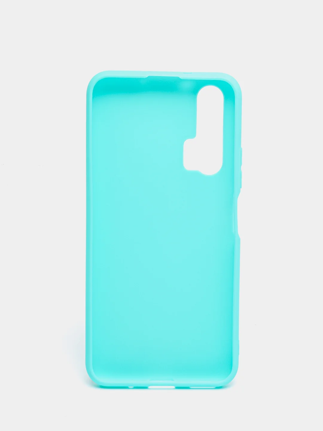 Бирюзовый чехол Huawei Honor 20 Pro (Хуавей Хонор 20 Про) силиконовый цветной